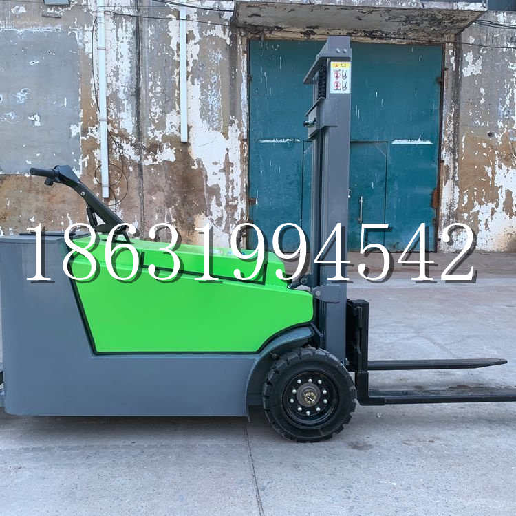 聂拉木县小型电动叉车1吨2吨步行站驾式电瓶堆高充电装卸车液压升降车铲车